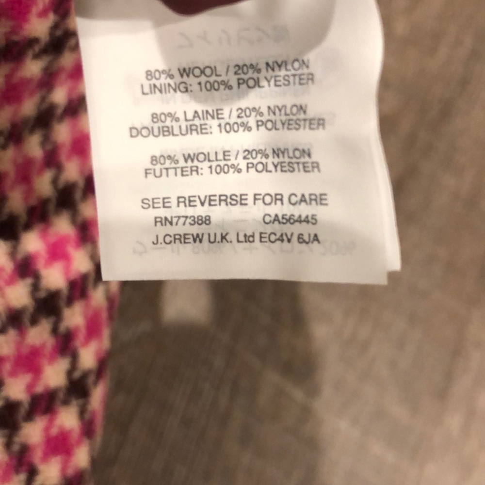 ADORABLE J.Crew Wool Skirt Size 0🎀 - Picture 5 of 7